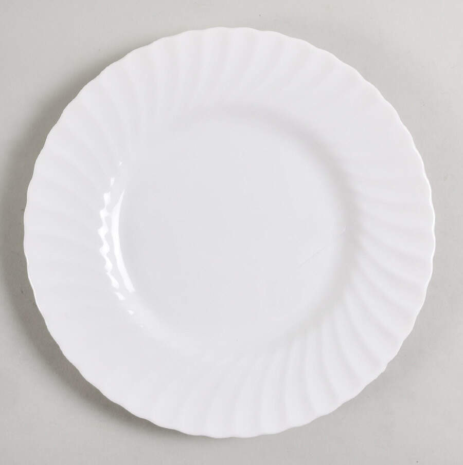 White Fife Luncheon Plate by Minton-1