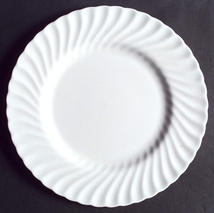 White Fife Dinner Plate by Minton-1