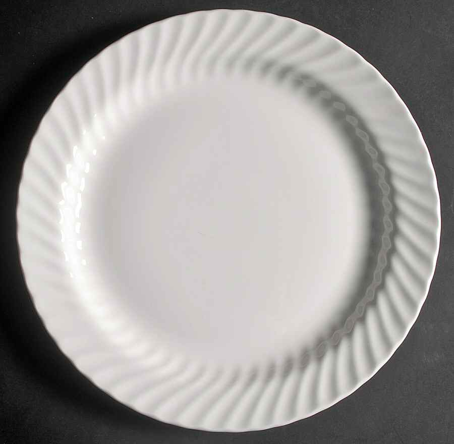 White Fife 13" Chop Plate (Round Platter) by Minton-1