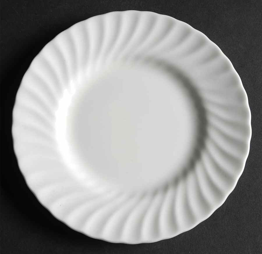 White Fife Dessert/Pie Plate by Minton-1