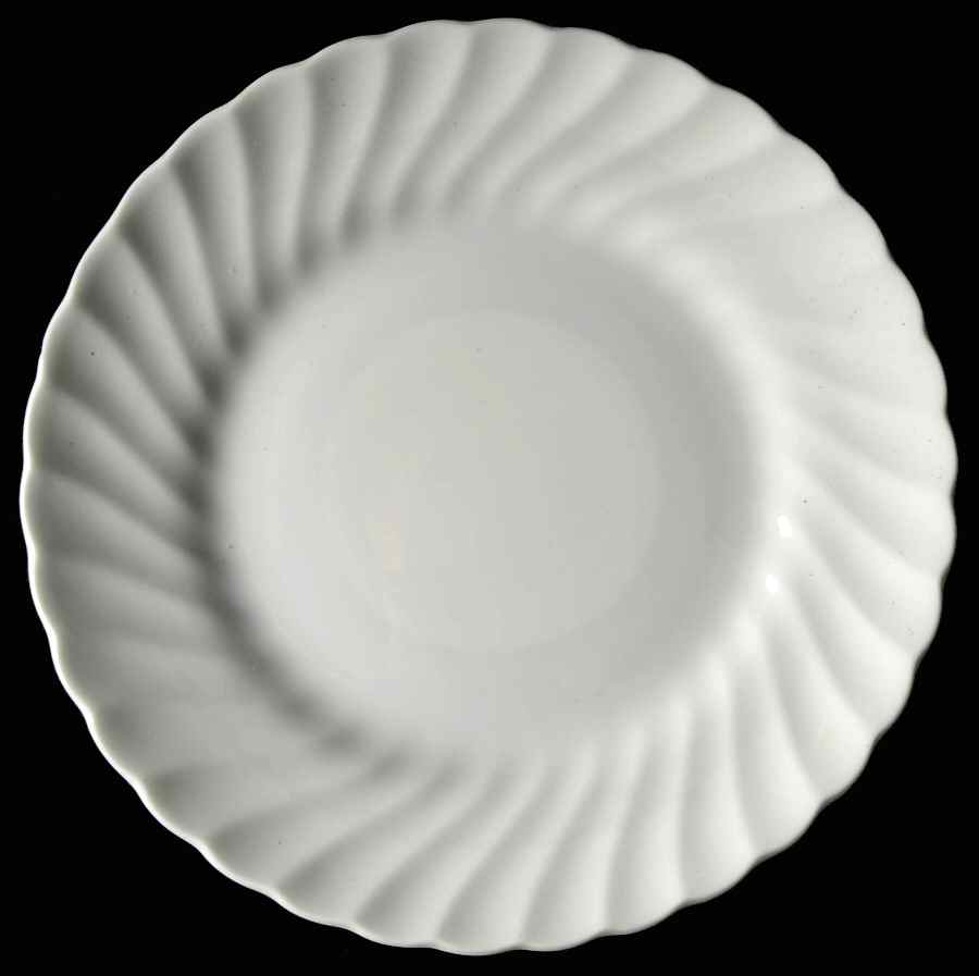White Fife Bread & Butter Plate by Minton-1