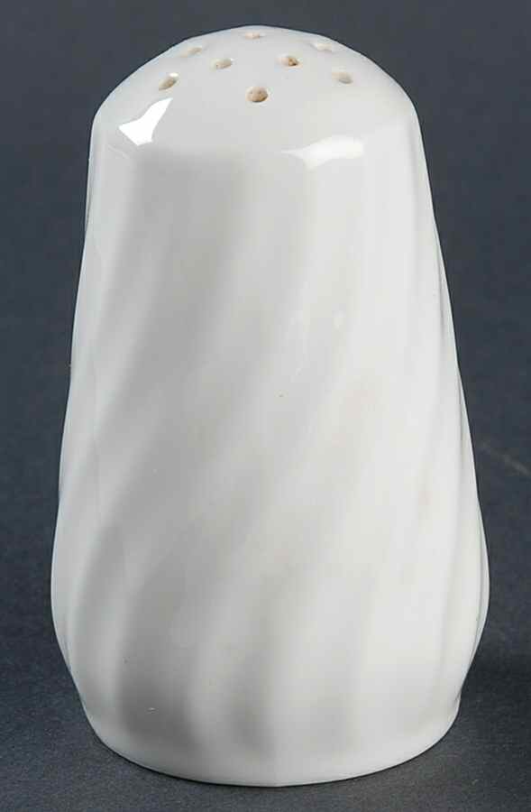 White Fife Pepper Shaker by Minton-1