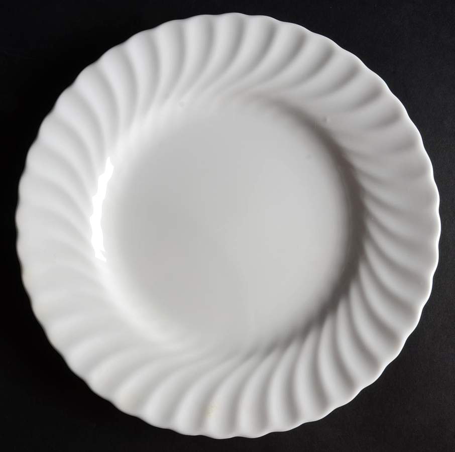 White Fife Salad Plate by Minton-1