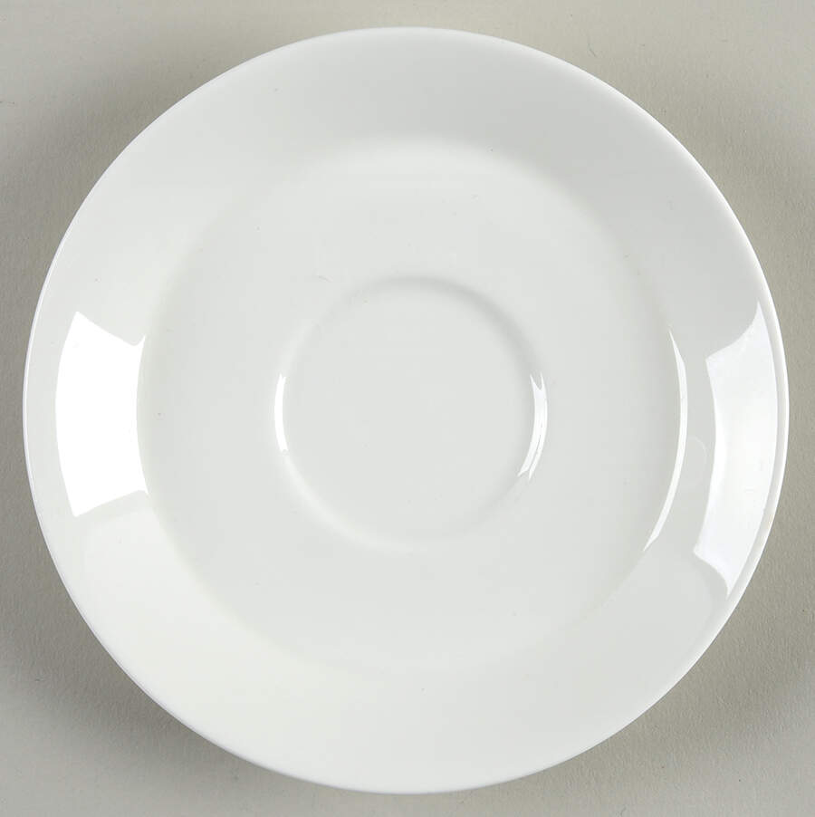 White Monarch Saucer by Minton-1