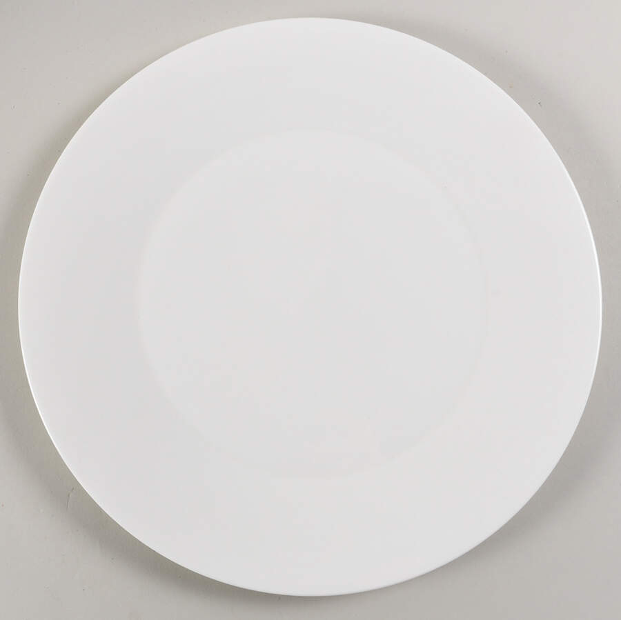 White Monarch 13" Chop Plate (Round Platter) by Minton-1