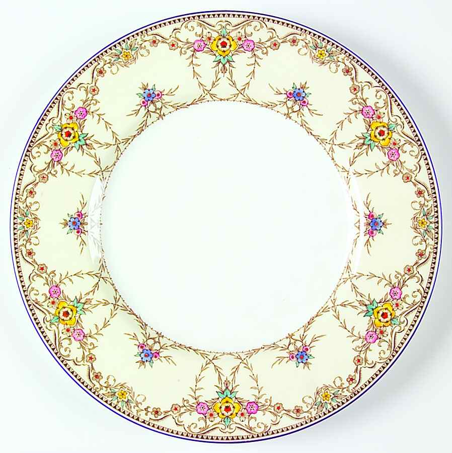 Wilmington Blue Dinner Plate by Minton-1