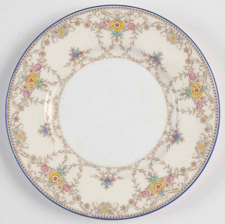 Wilmington Blue Bread & Butter Plate by Minton-1