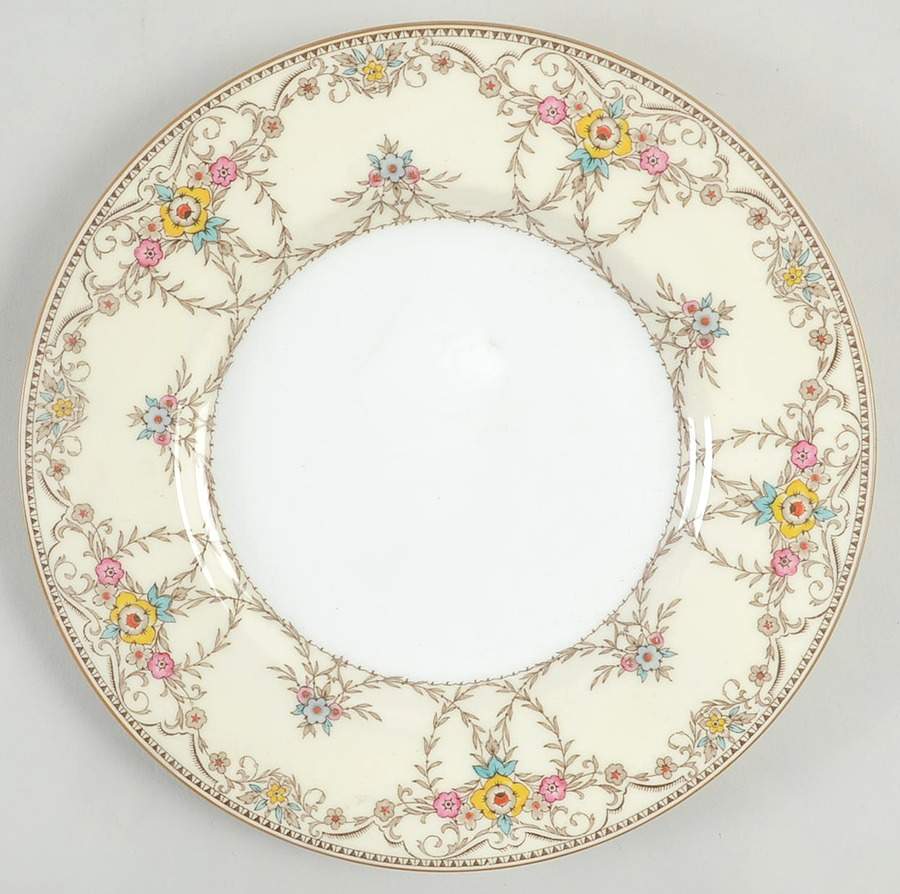 Wilmington Orange Luncheon Plate by Minton-1