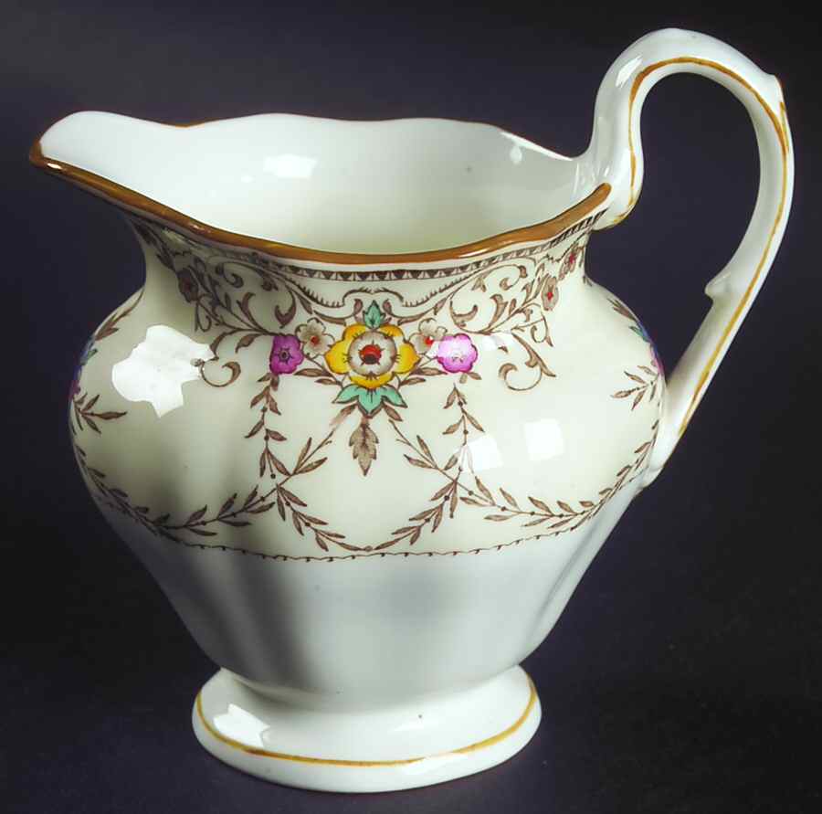 Wilmington Orange Creamer by Minton-1