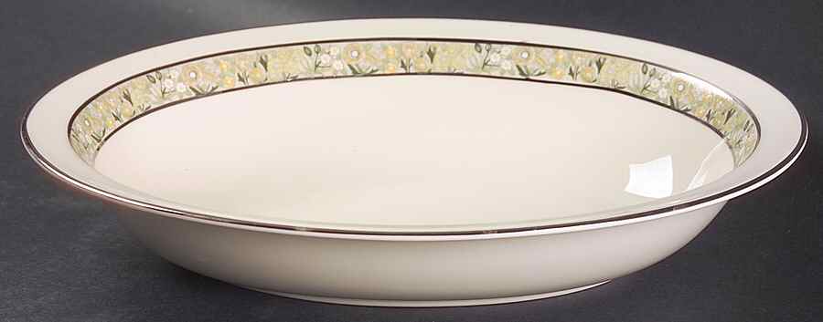 Wimbledon 10" Oval Vegetable Bowl by Minton-1