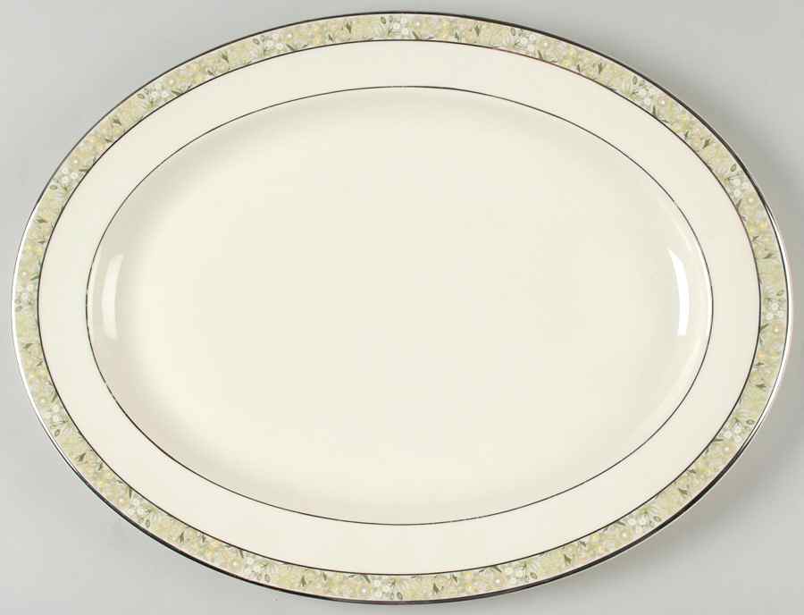 Wimbledon 16" Oval Serving Platter by Minton-1