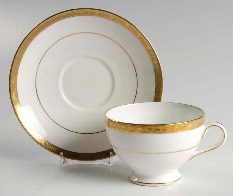 Winchester Footed Cup & Saucer Set by Minton-1