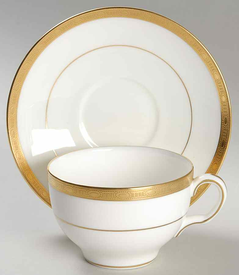Winchester Flat Cup & Saucer Set by Minton-1