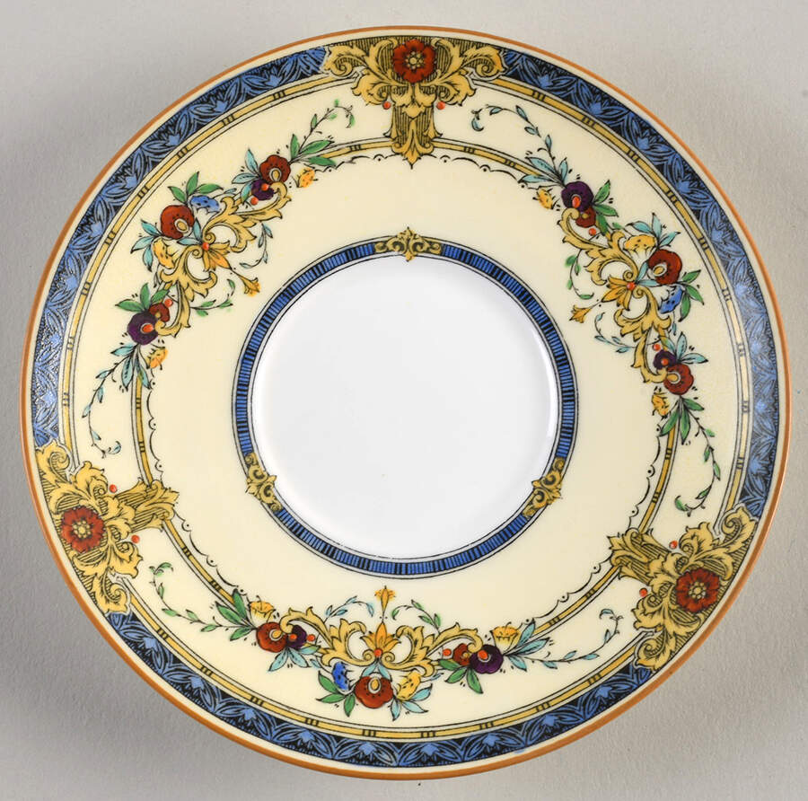 Windsor Blue Saucer by Minton-1