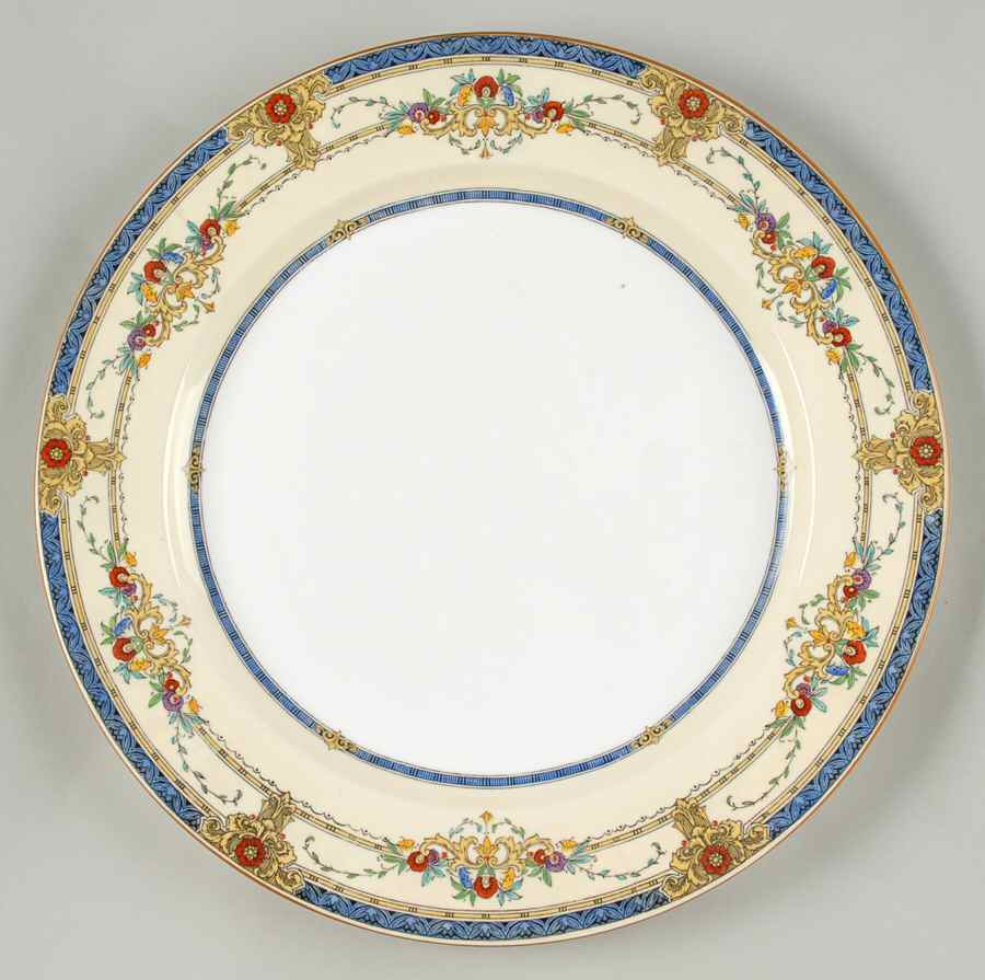 Windsor Blue 12" Chop Plate (Round Platter) by Minton-1