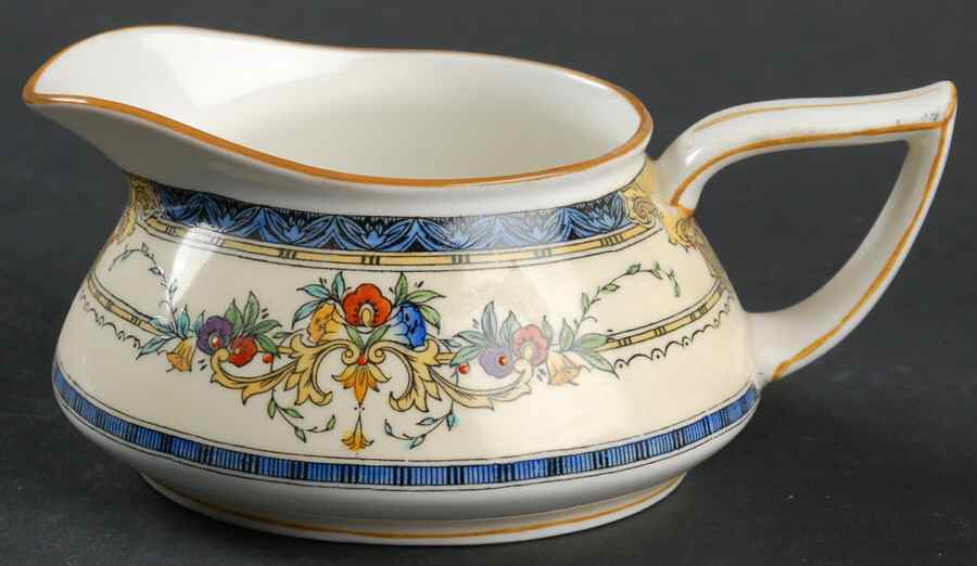 Windsor Blue Creamer by Minton-1
