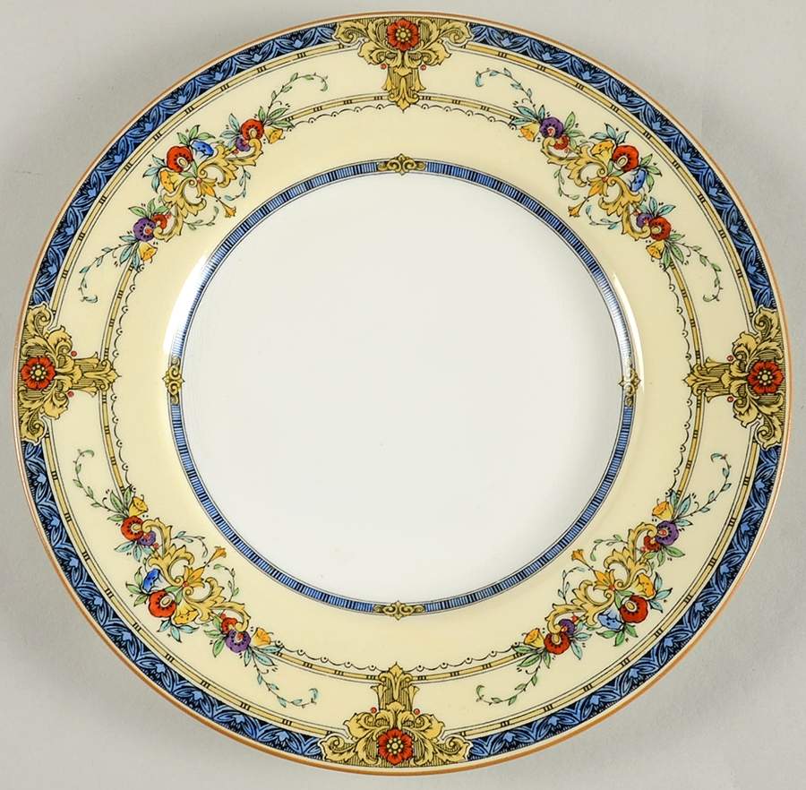 Windsor Blue Luncheon Plate by Minton-1