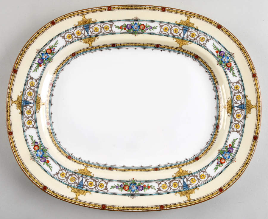 Windermere 14" Oval Serving Platter by Minton-1