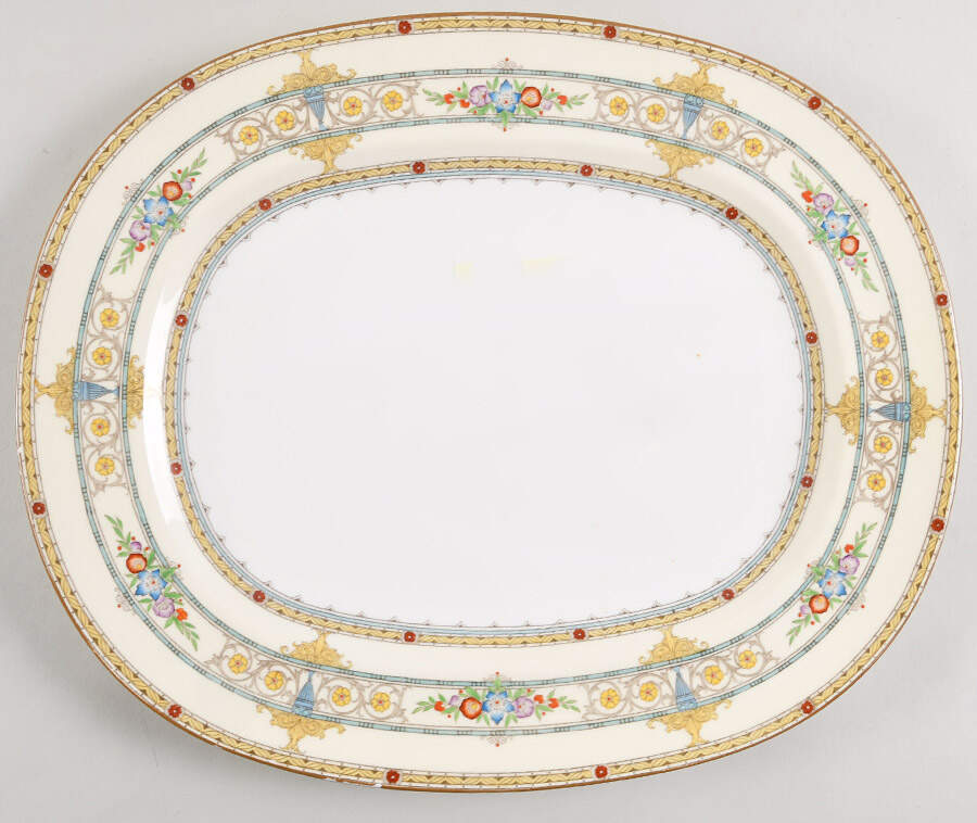 Windermere 14" Oval Serving Platter by Minton-1