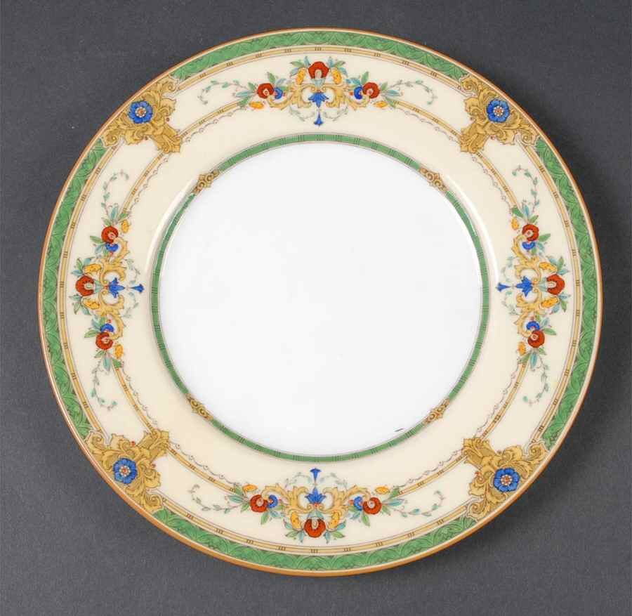Windsor Green Luncheon Plate by Minton-1