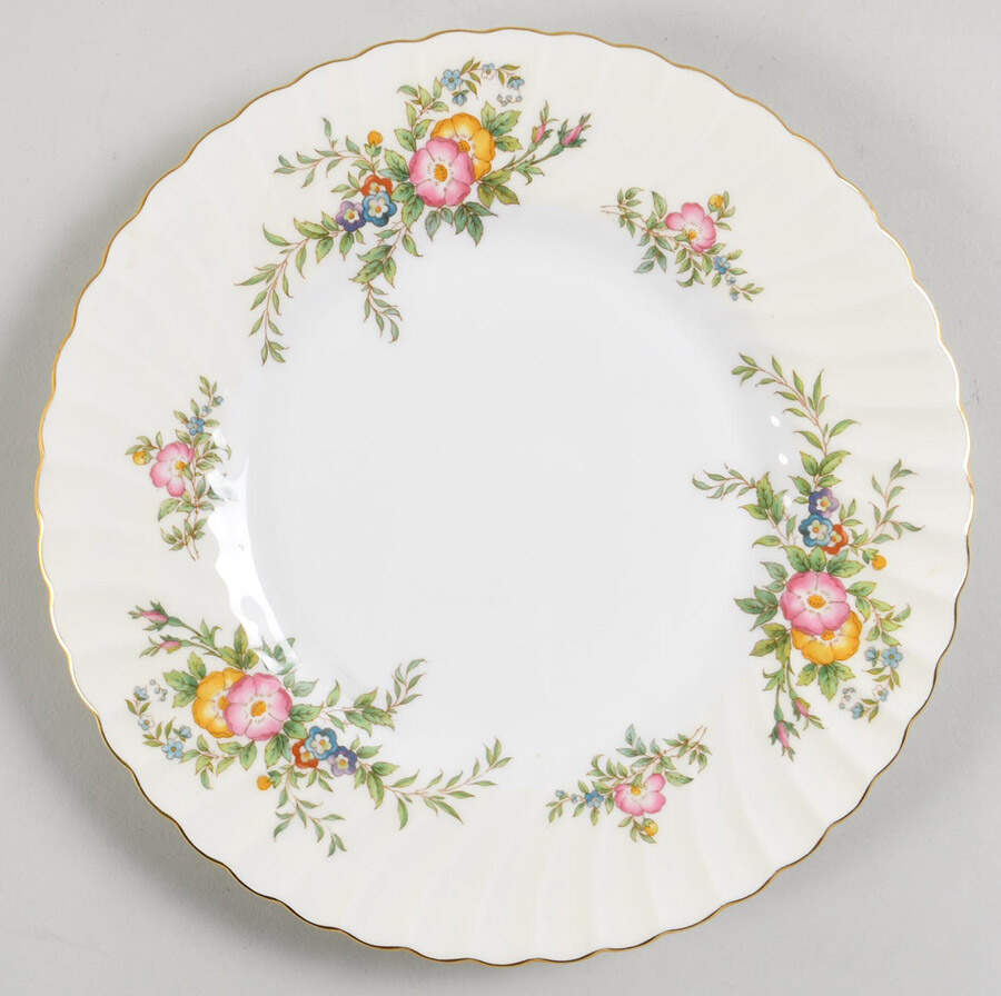 York Luncheon Plate by Minton-1