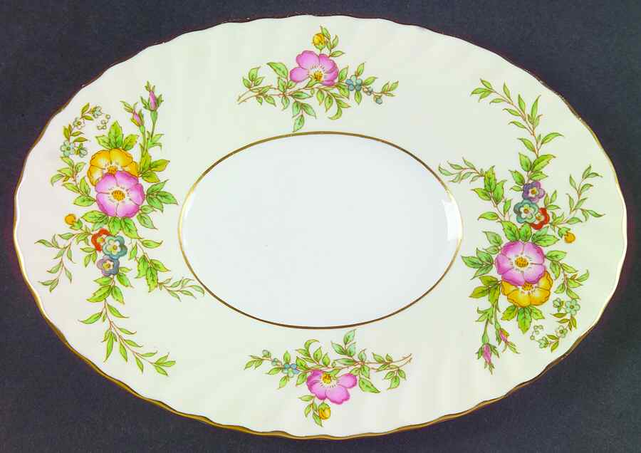 York Underplate for Gravy Boat by Minton-1