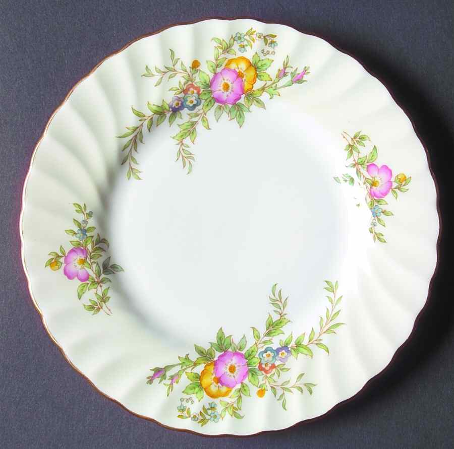 York Bread & Butter Plate by Minton-1