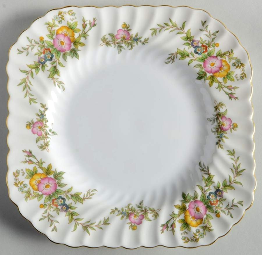York Square Luncheon Plate by Minton-1