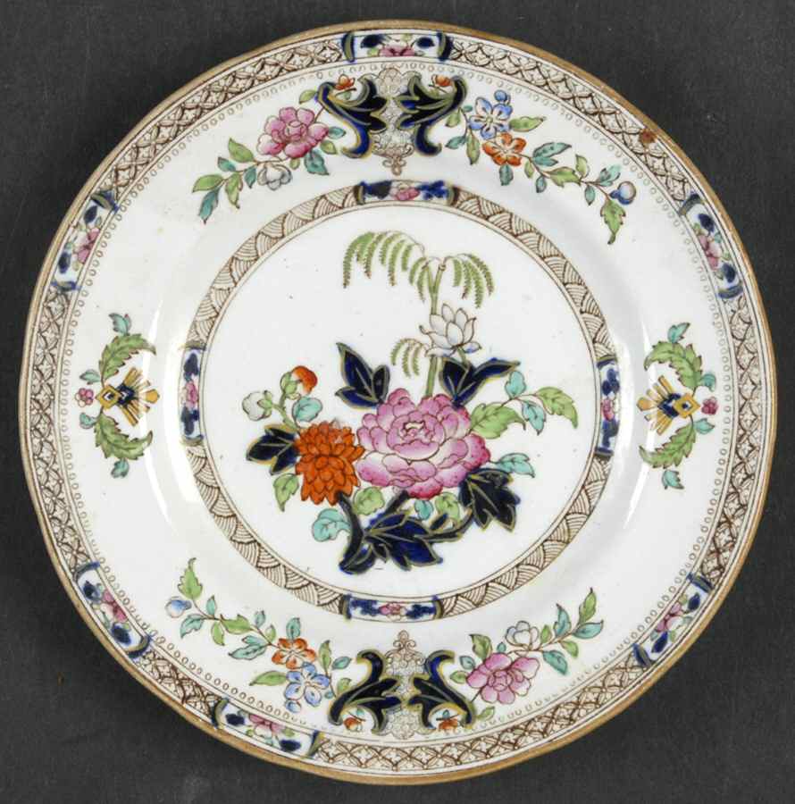York Bread & Butter Plate by Minton-1