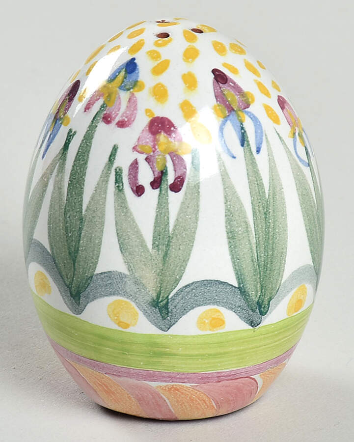 Bearded Iris Salt Shaker by MacKenzie-Childs-1
