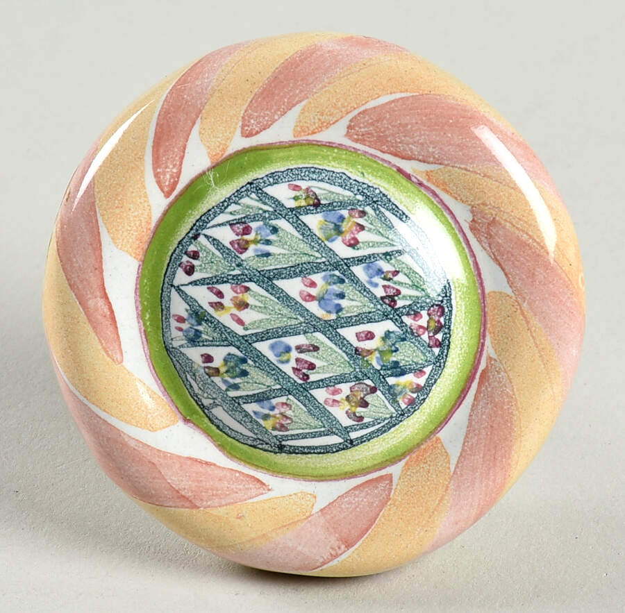 Bearded Iris Drawer/Cabinet Pull/Knob by MacKenzie-Childs-1