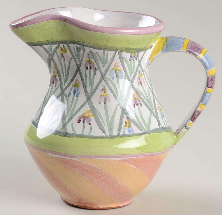 Bearded Iris Creamer by MacKenzie-Childs-1