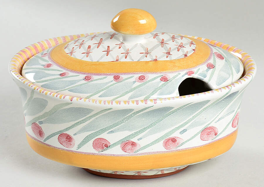 Brighton Pavillon Chowder Bowl & Lid by MacKenzie-Childs-1