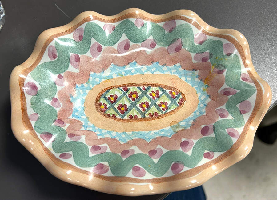 Heather 6" Oval Fluted Dish by MacKenzie-Childs-1