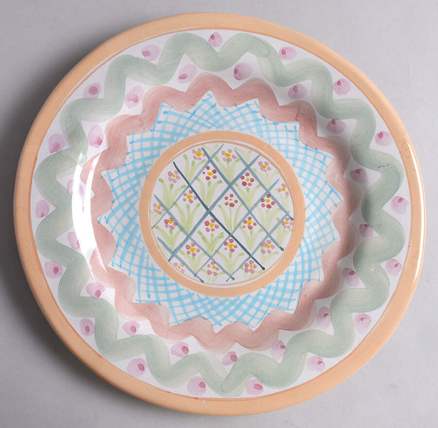 Heather Service Plate (Charger) by MacKenzie-Childs-1