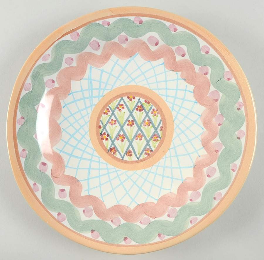 Heather Dinner Plate by MacKenzie-Childs-1