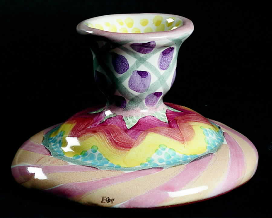 Keukenhof Single Light Candlestick by MacKenzie-Childs-1