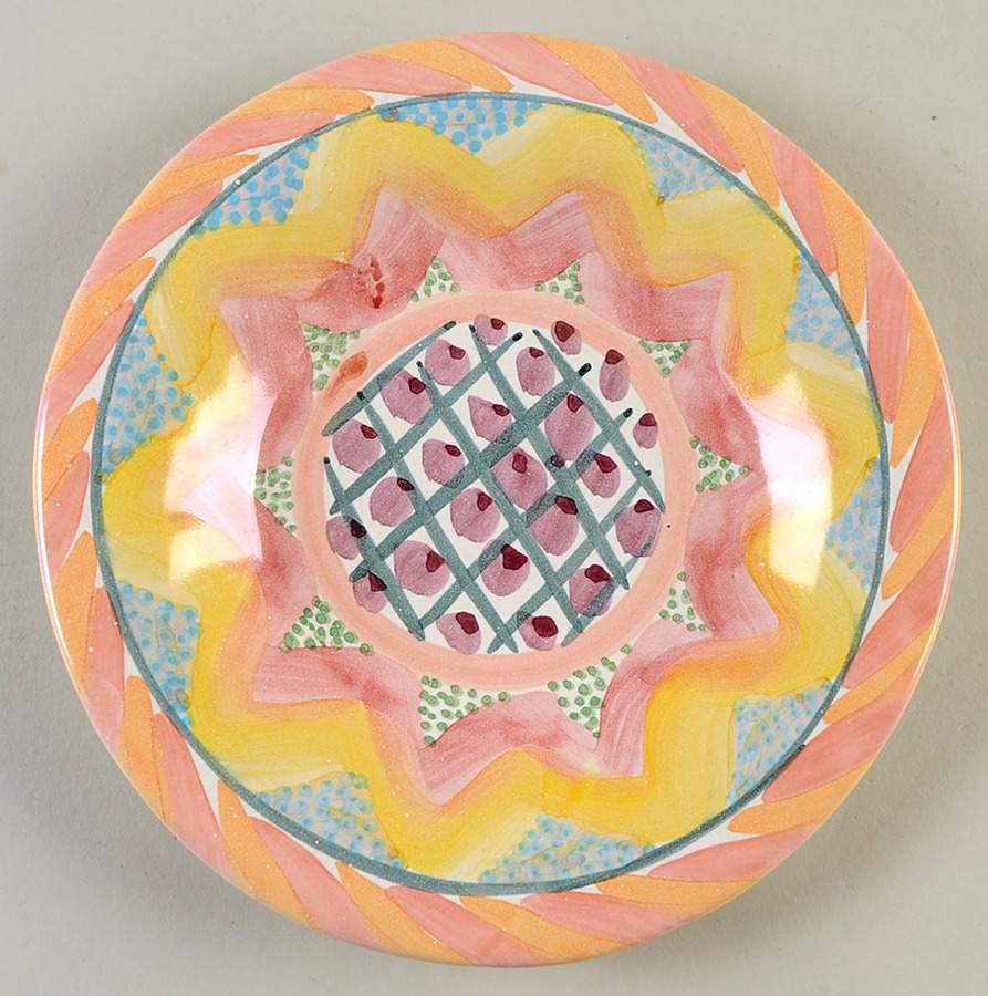 Keukenhof Salad Plate by MacKenzie-Childs-1