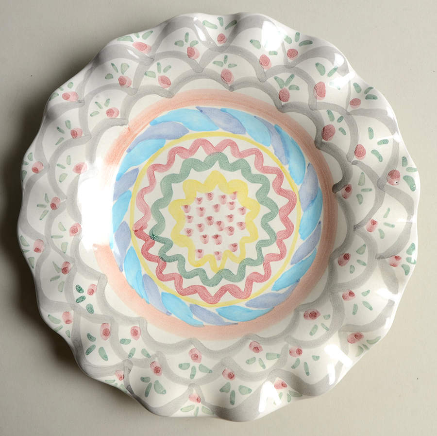 Stoke Gabriel Salad Plate by MacKenzie-Childs-1