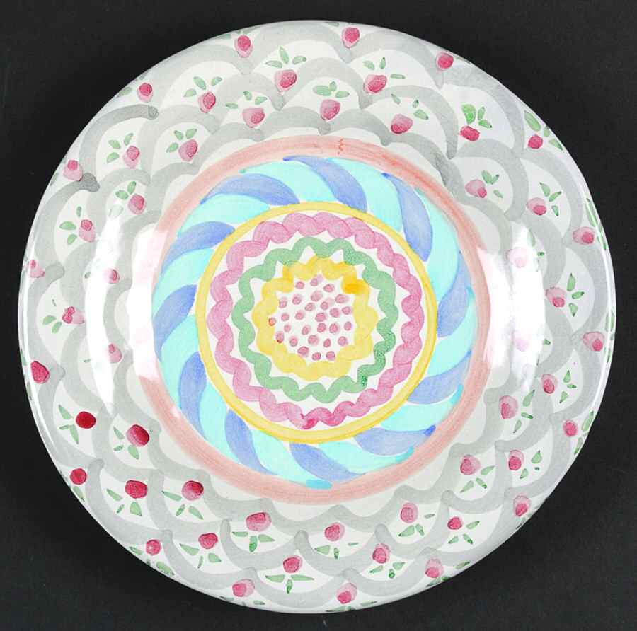 Stoke Gabriel Salad Plate by MacKenzie-Childs-1