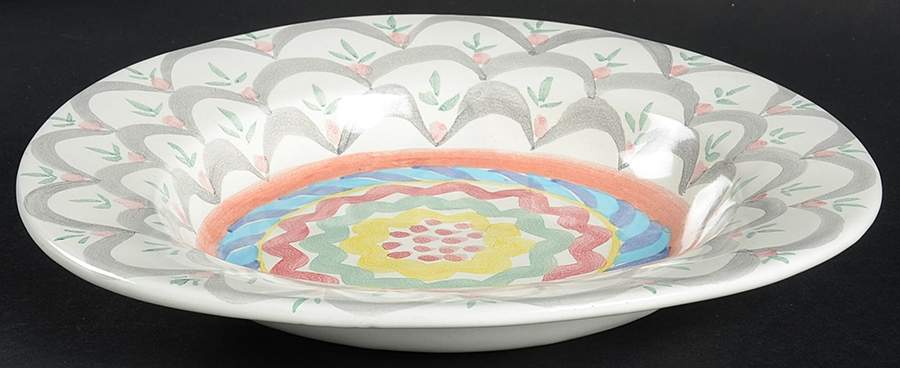 Stoke Gabriel Large Rim Soup Bowl by MacKenzie-Childs-1