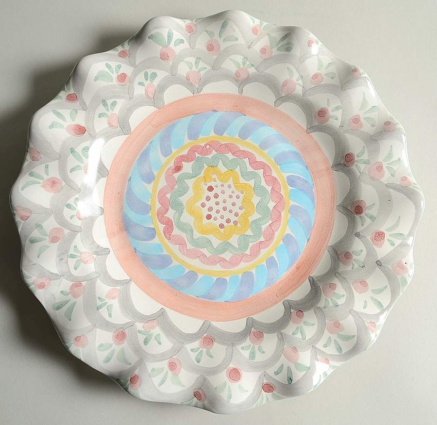 Stoke Gabriel Dinner Plate by MacKenzie-Childs-1