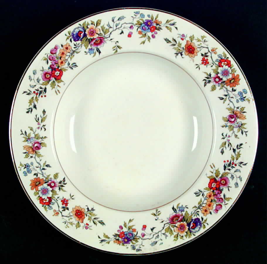 Adoration Large Rim Soup Bowl by John Maddock & Sons-1