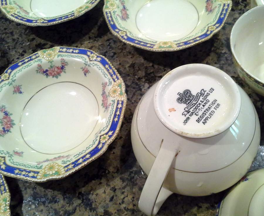 Barlaston Fruit/Dessert (Sauce) Bowl by John Maddock & Sons-1