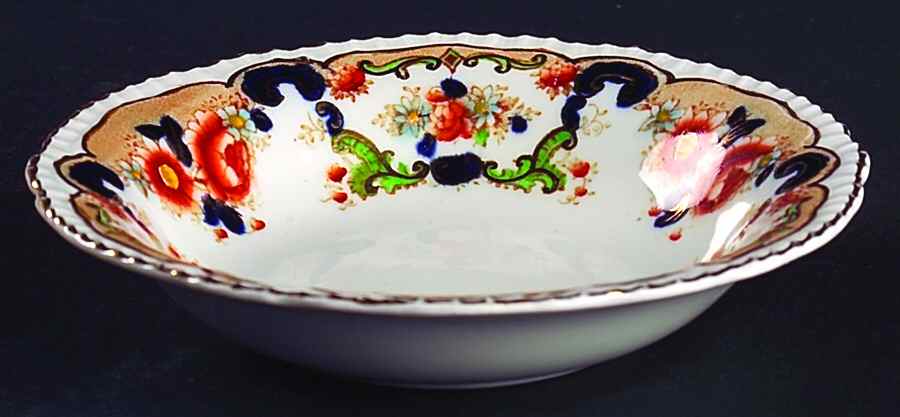 Bombay Multicolor Fruit/Dessert (Sauce) Bowl by John Maddock & Sons-1