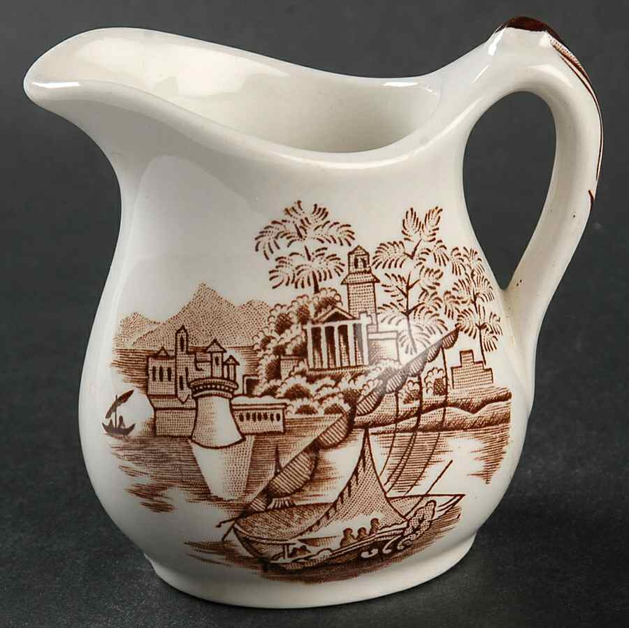 Bombay Brown (Smooth) Mini Creamer by John Maddock & Sons-1