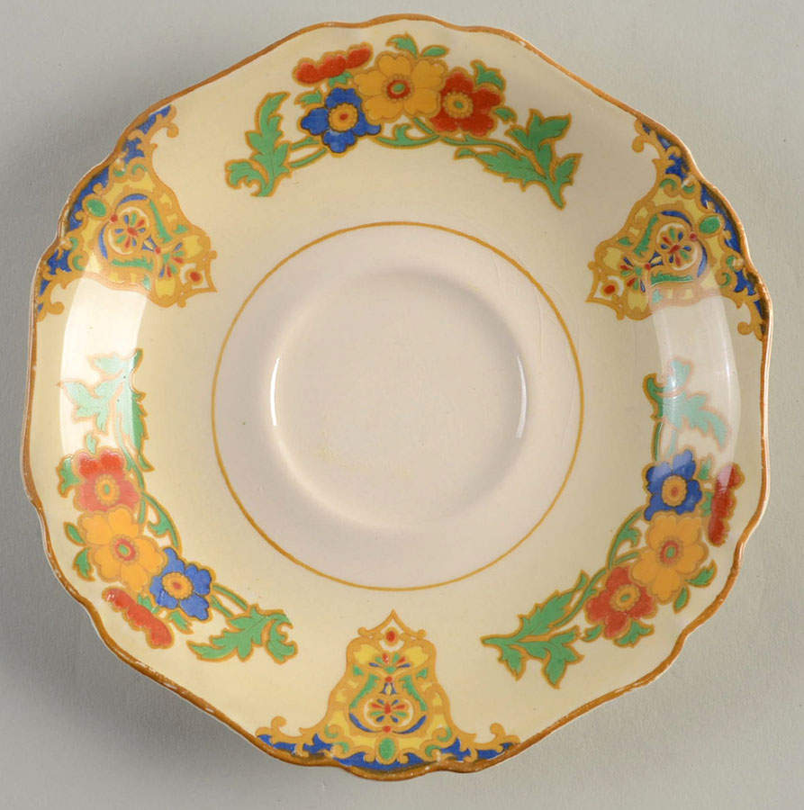 Cairo Saucer for Oversized Cup by John Maddock & Sons-1