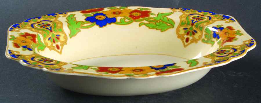 Cairo 8" Oval Vegetable Bowl by John Maddock & Sons-1