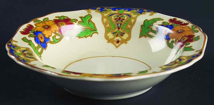 Cairo Rim Fruit/Dessert (Sauce) Bowl by John Maddock & Sons-1