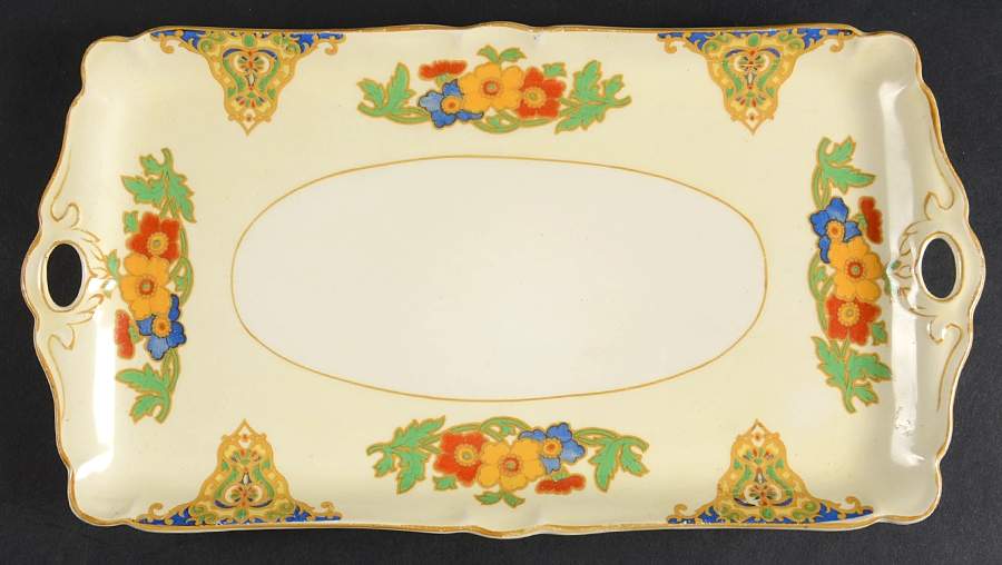 Cairo Large Sandwich Tray by John Maddock & Sons-1